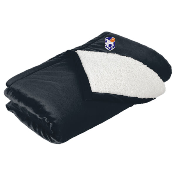 **CLOSEOUT ITEM** Mountain Lodge Blanket - Embroidered Logo Thumbnail