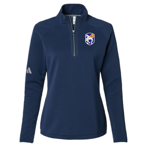 **CLOSEOUT ITEM** Women's Spacer Quarter-Zip Pullover - Embroidered Logo Thumbnail