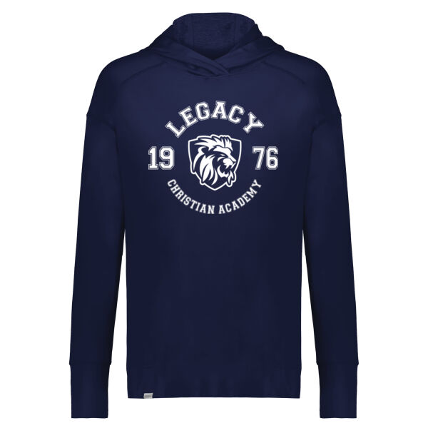 **CLOSEOUT ITEM** Ladies Ventura Soft Knit Hoodie - Printed Logo Thumbnail