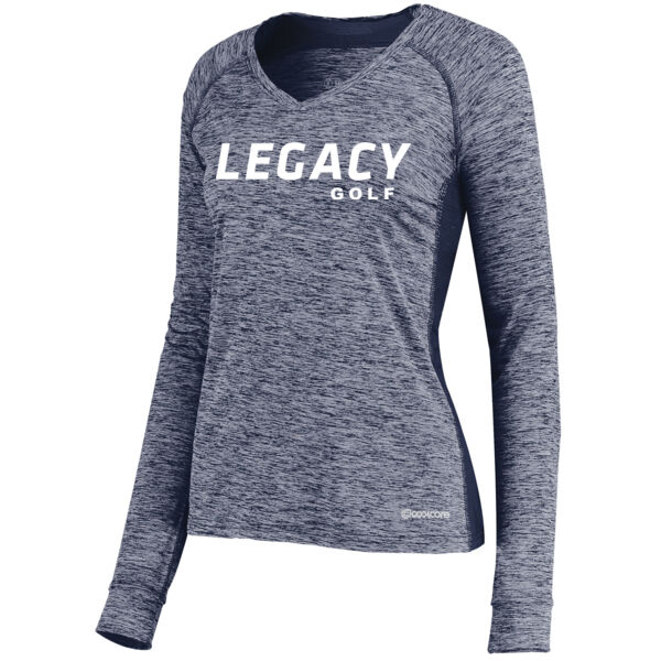 Holloway - Ladies Electrify Coolcore Long Sleeve Tee - Printed Logo Thumbnail