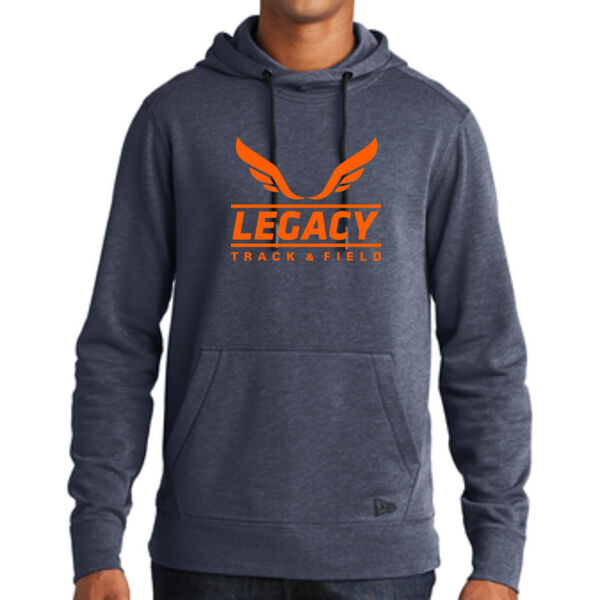 New Era® Tri-Blend Fleece Pullover Hoodie - Printed Logo Thumbnail