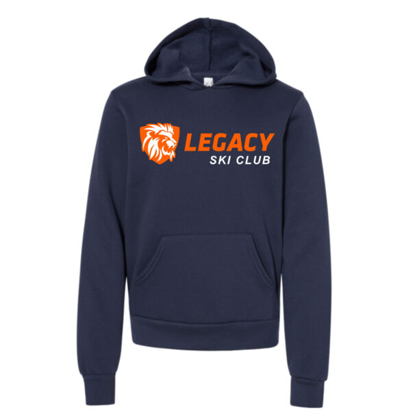 BELLA + CANVAS - Youth Sponge Fleece Hoodie - Printed Logo Thumbnail