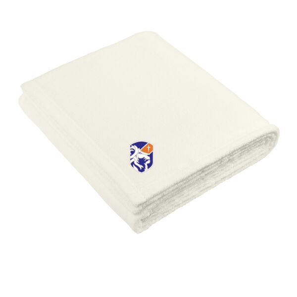 Port Authority® Dream Plush Blanket - Embroidered Logo Thumbnail