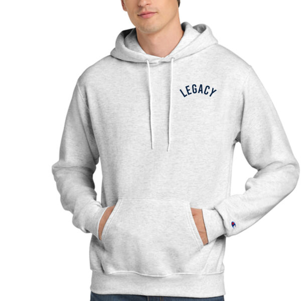 Champion® Powerblend® Pullover Hoodie - Embroidered Logo Thumbnail