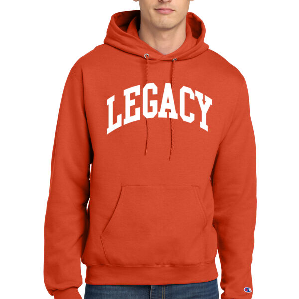 Champion® Powerblend® Pullover Hoodie - Printed Logo Thumbnail