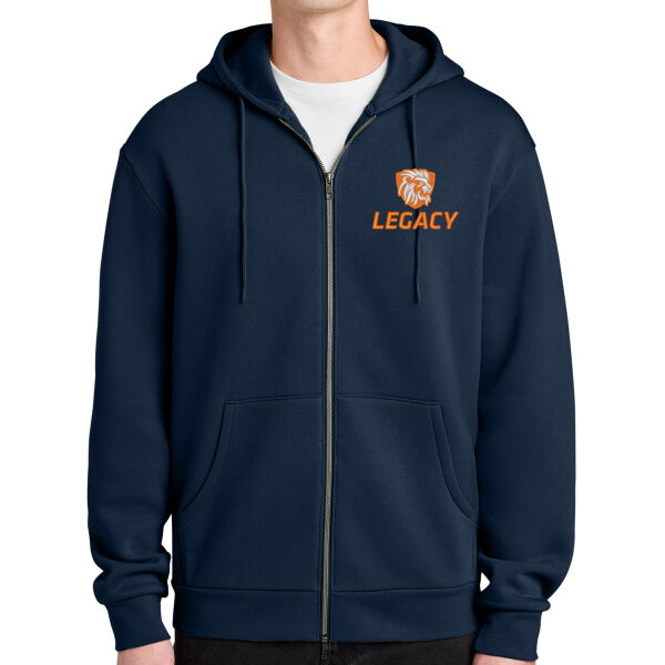 District® MelloFleece Full-Zip Hoodie - Embroidered Logo Thumbnail