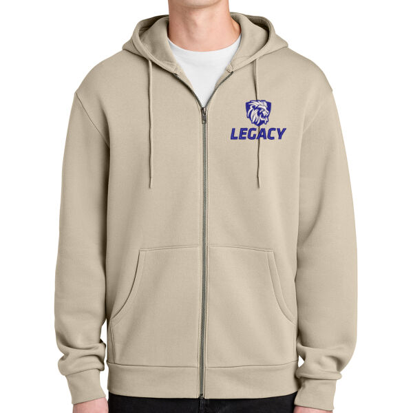 District® MelloFleece Full-Zip Hoodie - Embroidered Logo Thumbnail