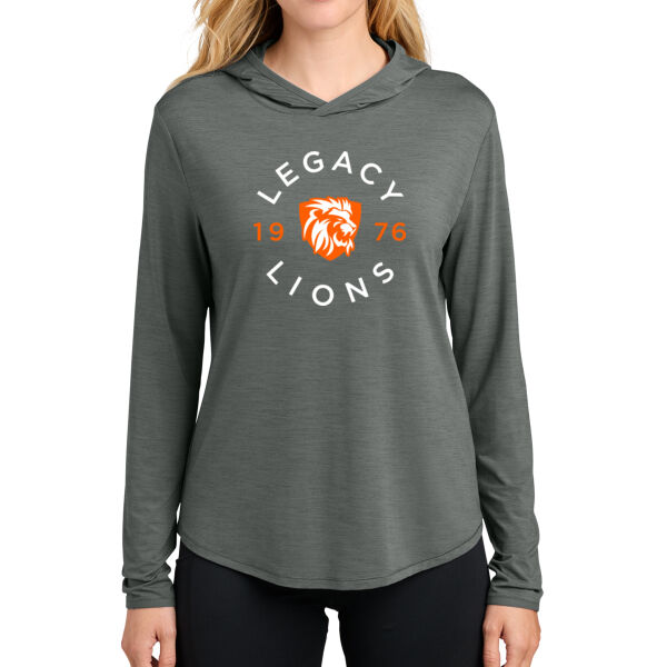 Sport-Tek® Women's Versa Long Sleeve Pullover Hoodie - Printed Logo Thumbnail