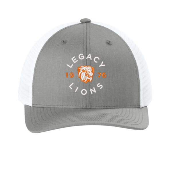 Sport-Tek® Stretch-Tek Snapback Trucker Cap - Embroidered Logo Thumbnail