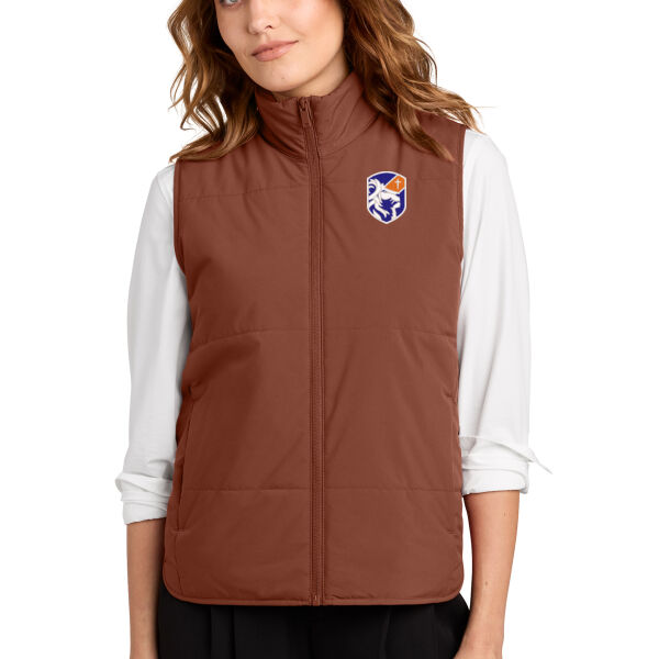 Mercer+Mettle® Women’s Brookline Quilted Vest - Embroidered Logo Thumbnail