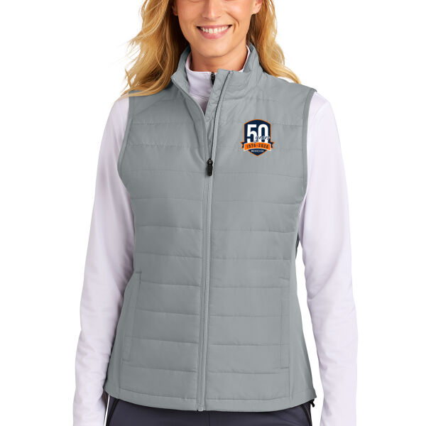 Sport-Tek® Women's Teknical Hybrid Vest - Embroidered Logo Thumbnail