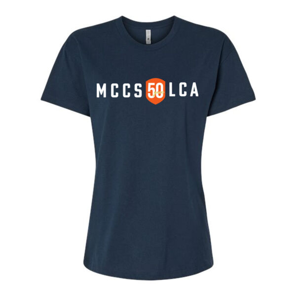 Next Level - Women's Cotton Relaxed T-Shirt - Printed Logo Thumbnail