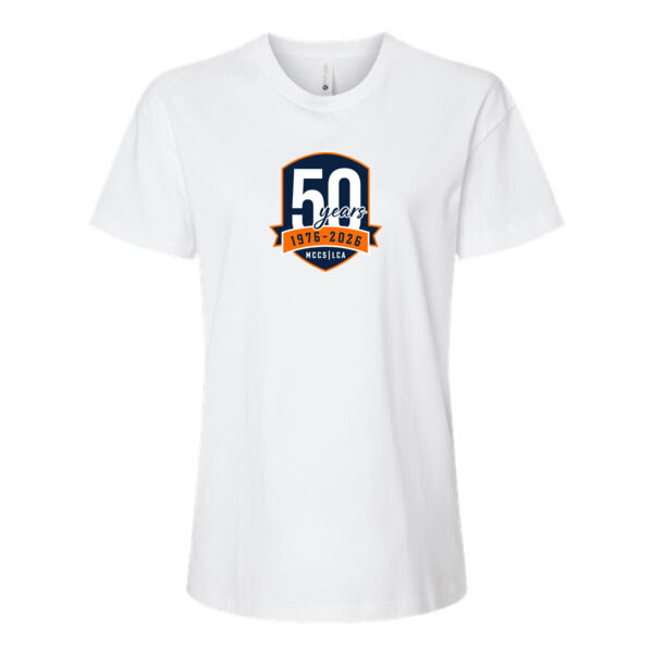 Next Level - Women's Cotton Relaxed T-Shirt - Printed Logo Thumbnail