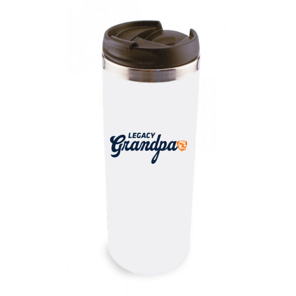 GRANDPA - 14 oz. Stainless Steel Tumbler - Sublimated Logo Thumbnail