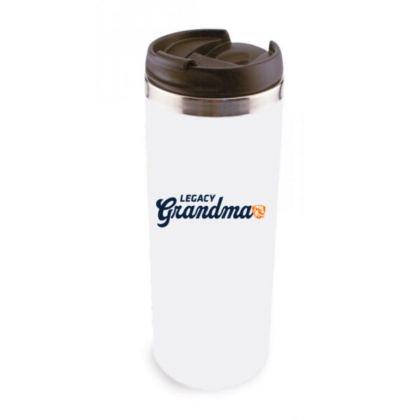 GRANDMA - 14 oz. Stainless Steel Tumbler - Sublimated Logo Thumbnail
