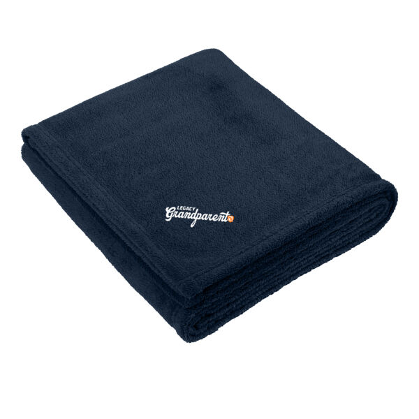 Port Authority® Dream Plush Blanket - Embroidered Logo Thumbnail