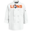 Eight Knot Button Chef Coat with Thermometer Pocket Thumbnail