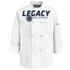 Eight Knot Button Chef Coat with Thermometer Pocket Thumbnail