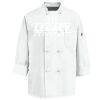 Eight Knot Button Chef Coat with Thermometer Pocket Thumbnail