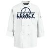 Eight Knot Button Chef Coat with Thermometer Pocket Thumbnail