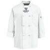 Eight Knot Button Chef Coat with Thermometer Pocket Thumbnail