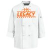 Eight Knot Button Chef Coat with Thermometer Pocket Thumbnail