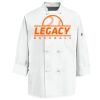 Eight Knot Button Chef Coat with Thermometer Pocket Thumbnail