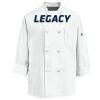 Eight Knot Button Chef Coat with Thermometer Pocket Thumbnail