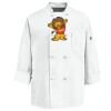 Eight Knot Button Chef Coat with Thermometer Pocket Thumbnail