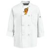 Eight Knot Button Chef Coat with Thermometer Pocket Thumbnail