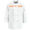 Eight Knot Button Chef Coat with Thermometer Pocket Thumbnail