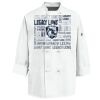 Eight Knot Button Chef Coat with Thermometer Pocket Thumbnail
