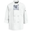 Eight Knot Button Chef Coat with Thermometer Pocket Thumbnail