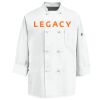 Eight Knot Button Chef Coat with Thermometer Pocket Thumbnail