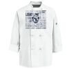 Eight Knot Button Chef Coat with Thermometer Pocket Thumbnail