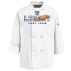 Eight Knot Button Chef Coat with Thermometer Pocket Thumbnail