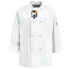 Eight Knot Button Chef Coat with Thermometer Pocket Thumbnail