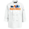 Eight Knot Button Chef Coat with Thermometer Pocket Thumbnail