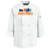 Eight Knot Button Chef Coat with Thermometer Pocket Thumbnail
