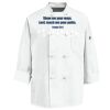 Eight Knot Button Chef Coat with Thermometer Pocket Thumbnail
