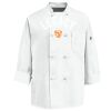Eight Knot Button Chef Coat with Thermometer Pocket Thumbnail