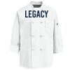 Eight Knot Button Chef Coat with Thermometer Pocket Thumbnail