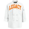 Eight Knot Button Chef Coat with Thermometer Pocket Thumbnail