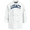 Eight Knot Button Chef Coat with Thermometer Pocket Thumbnail