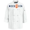 Eight Knot Button Chef Coat with Thermometer Pocket Thumbnail