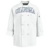 Eight Knot Button Chef Coat with Thermometer Pocket Thumbnail