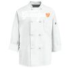Eight Knot Button Chef Coat with Thermometer Pocket Thumbnail