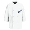 Button Chef Coat with Thermometer Pocket Thumbnail