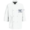 Button Chef Coat with Thermometer Pocket Thumbnail