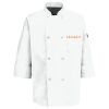 Button Chef Coat with Thermometer Pocket Thumbnail